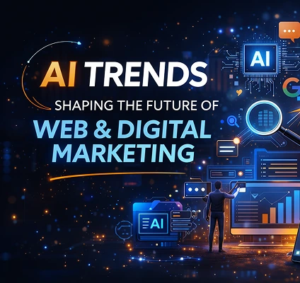 AI Trends Shaping the Future of Web & Digital Marketing